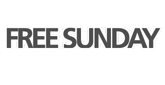 Free Sunday logo greyscale