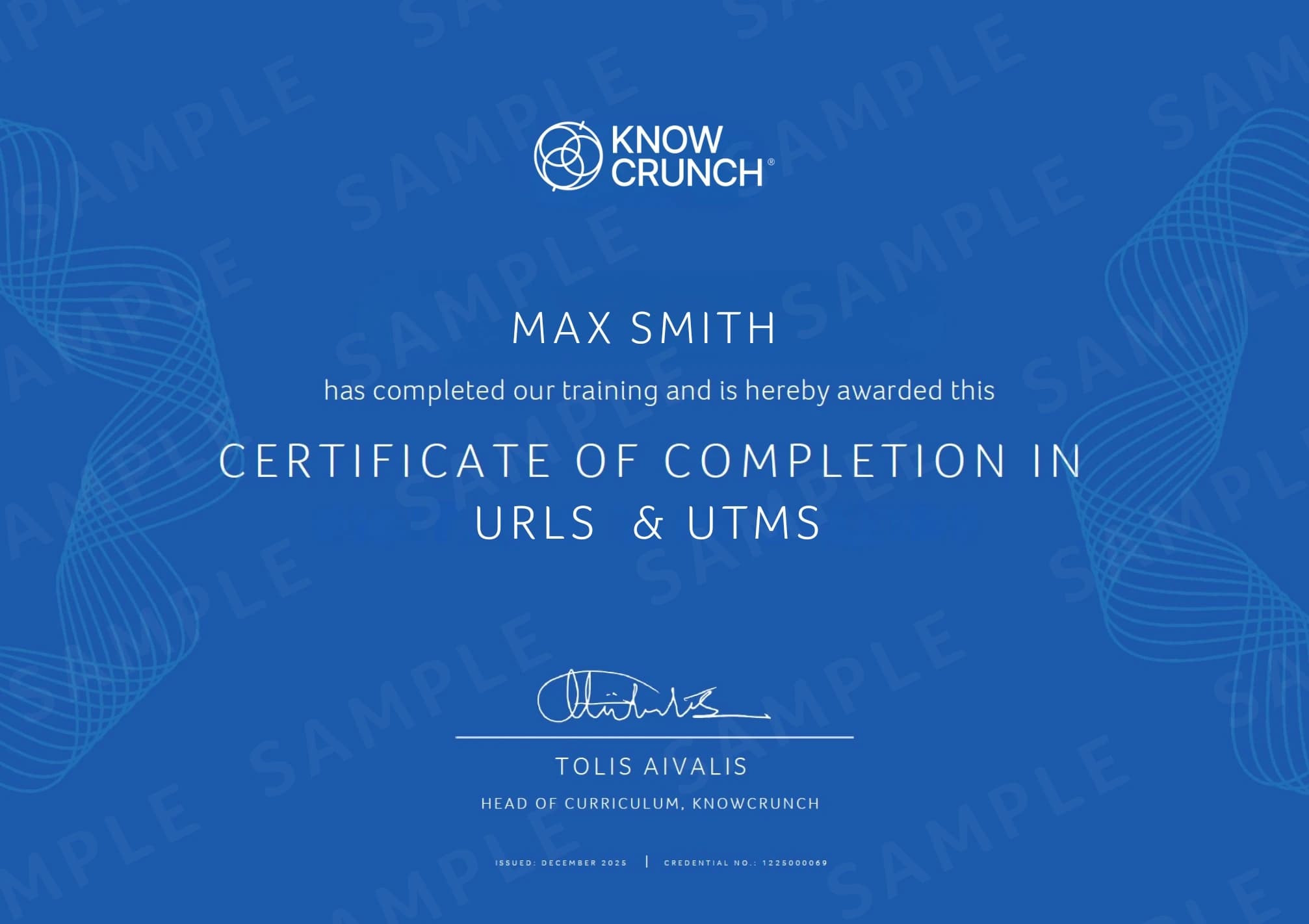 Professional certification diploma