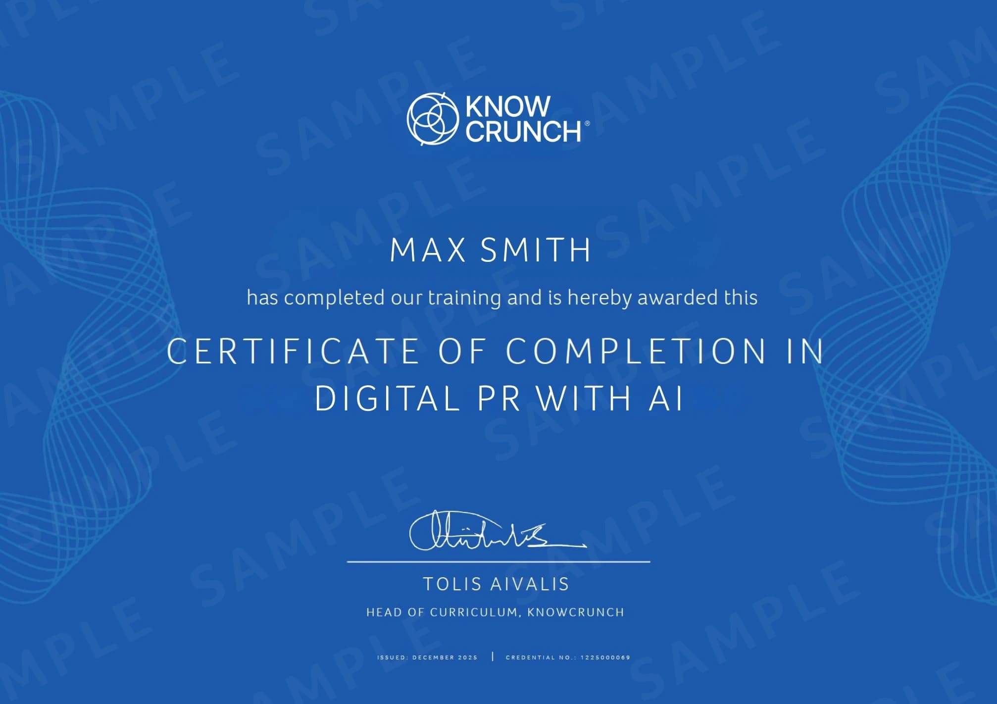 Απόκτησε το Professional Certificate Professional certification diploma