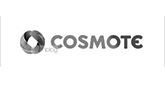 Cosmote logo greyscale