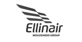 Ellinair greyscale logo