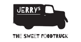 Jerry's Foodtruck logo greyscale.