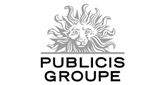 Publicis Groupe logo greyscale.