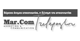 Marcom.gr greyscale logo