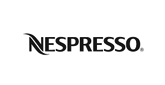 Nespresso greyscale logo.