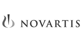 Novartis logo greyscale.