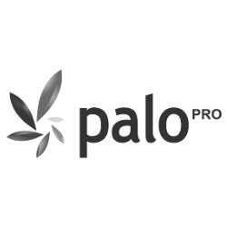 Palopro.io logo greyscale.